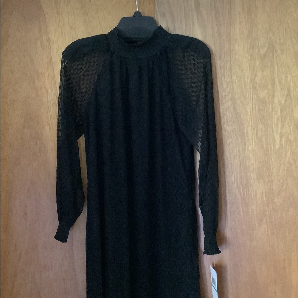 Women's Nina Leonard Lace Mockneck Trapeze Dress
by Nina Leonard